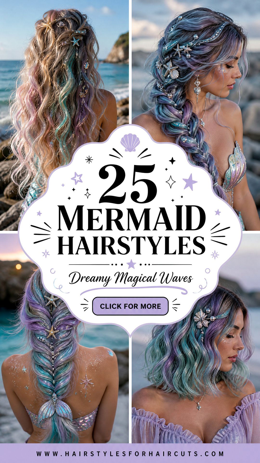 25 Mermaid Hairstyles for a Dreamy Magical Look - 25 Mermaid Hairstyles for a Dreamy, Magical Look