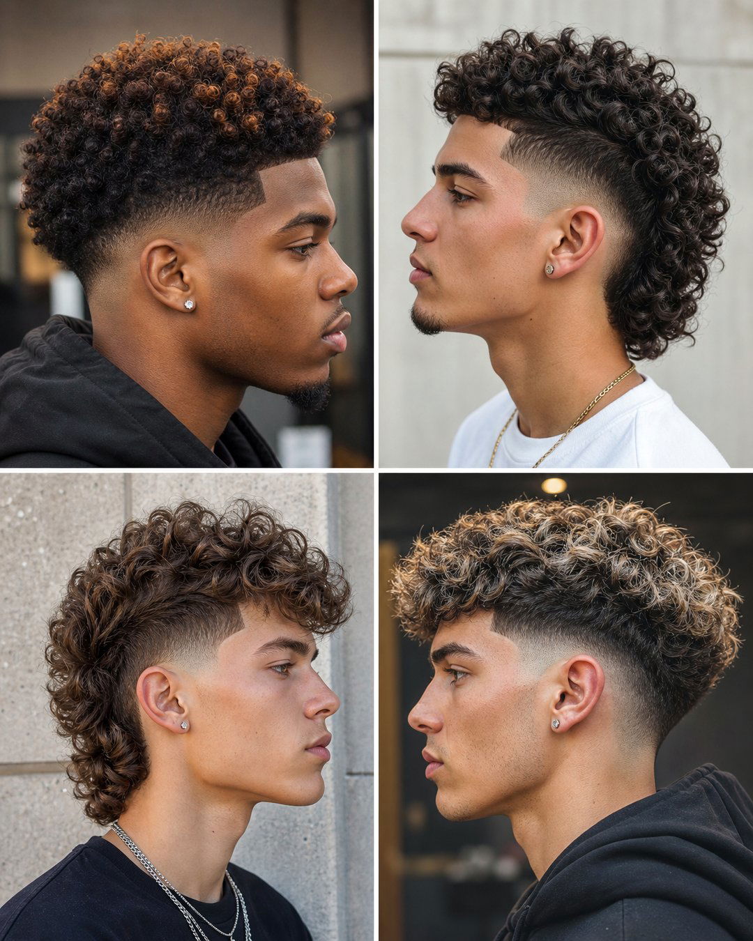 25 Mid Drop Fade Haircuts Curly Hair Bold and Modern Cuts