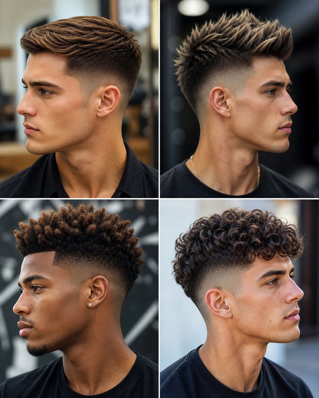 25 Mid Fade Haircuts Short Hair Styles for Men