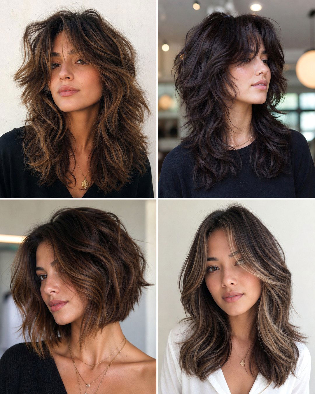 25 Mid Length Haircuts for Thick Wavy Hair to Try Now