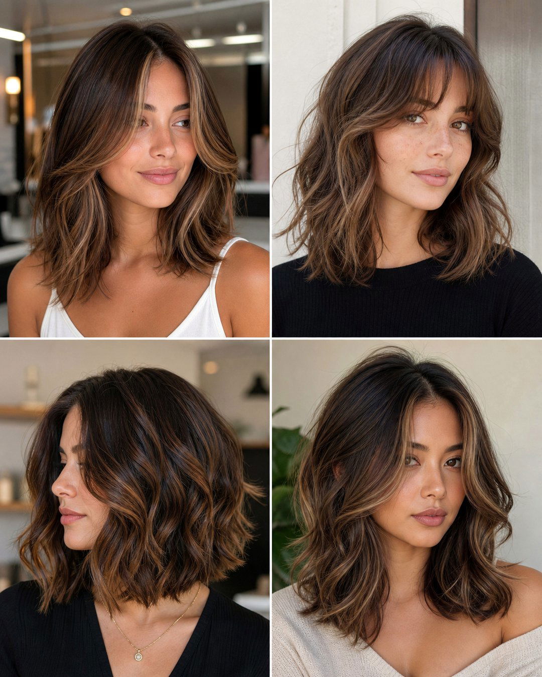25 Mid Length Haircuts for Wavy Hair Chic Style Ideas