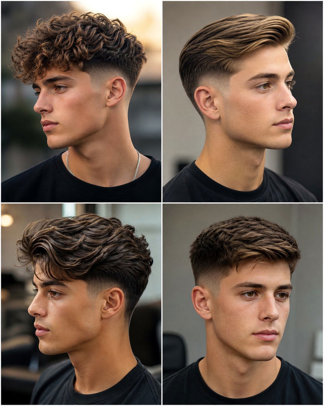 25 Mid Taper Haircuts Short Hair Trendy Styles for Men