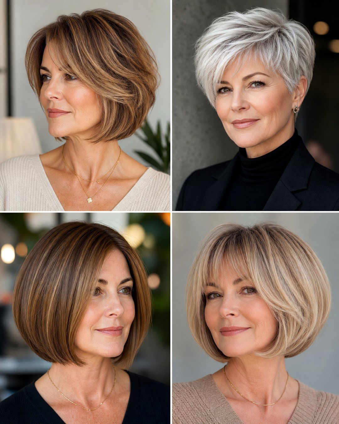 25 Middle Age Women Hairstyles That Look Stunning and Chic