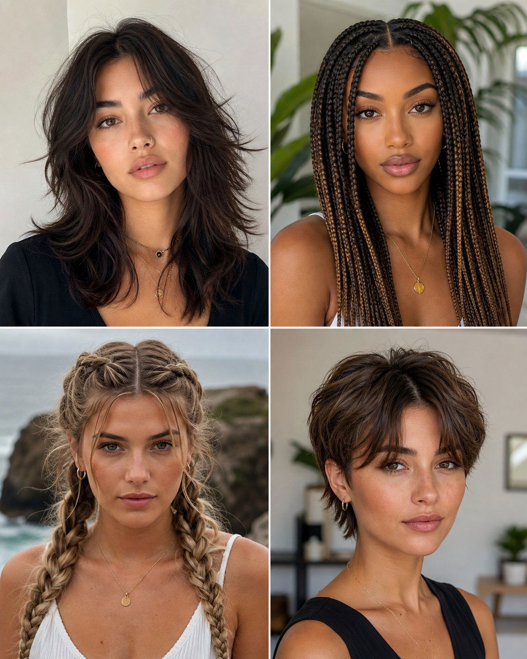 25 Middle Part Hairstyles Trendy Looks for Every Hair Type