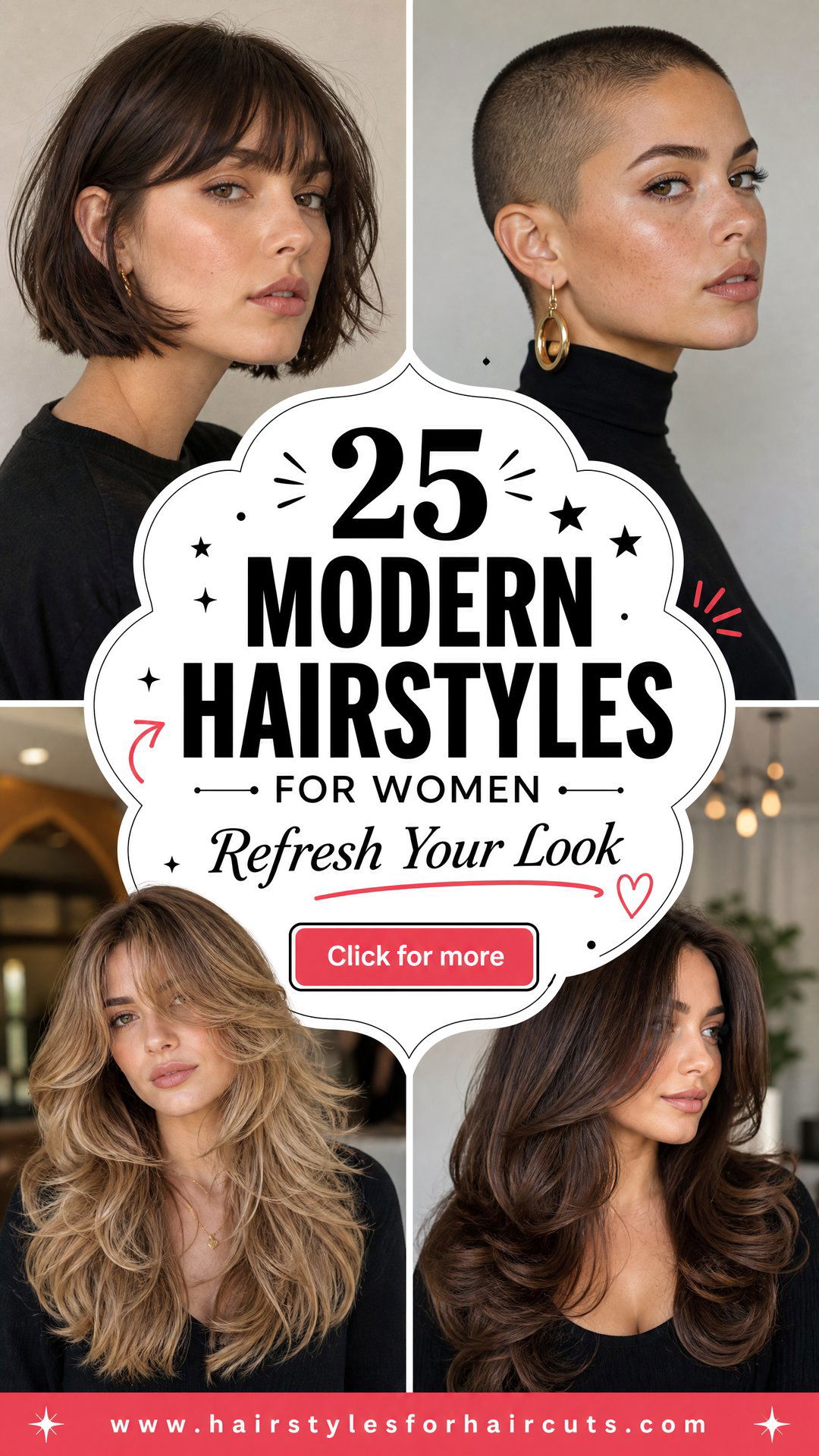 25 Modern Hairstyles for Women to Refresh Your Look - 25 Modern Hairstyles for Women to Refresh Your Look