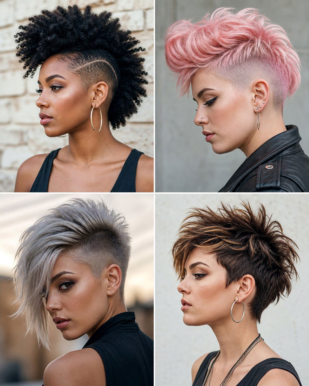 25 Mohawk Haircuts for Short Hair Bold and Stylish Picks