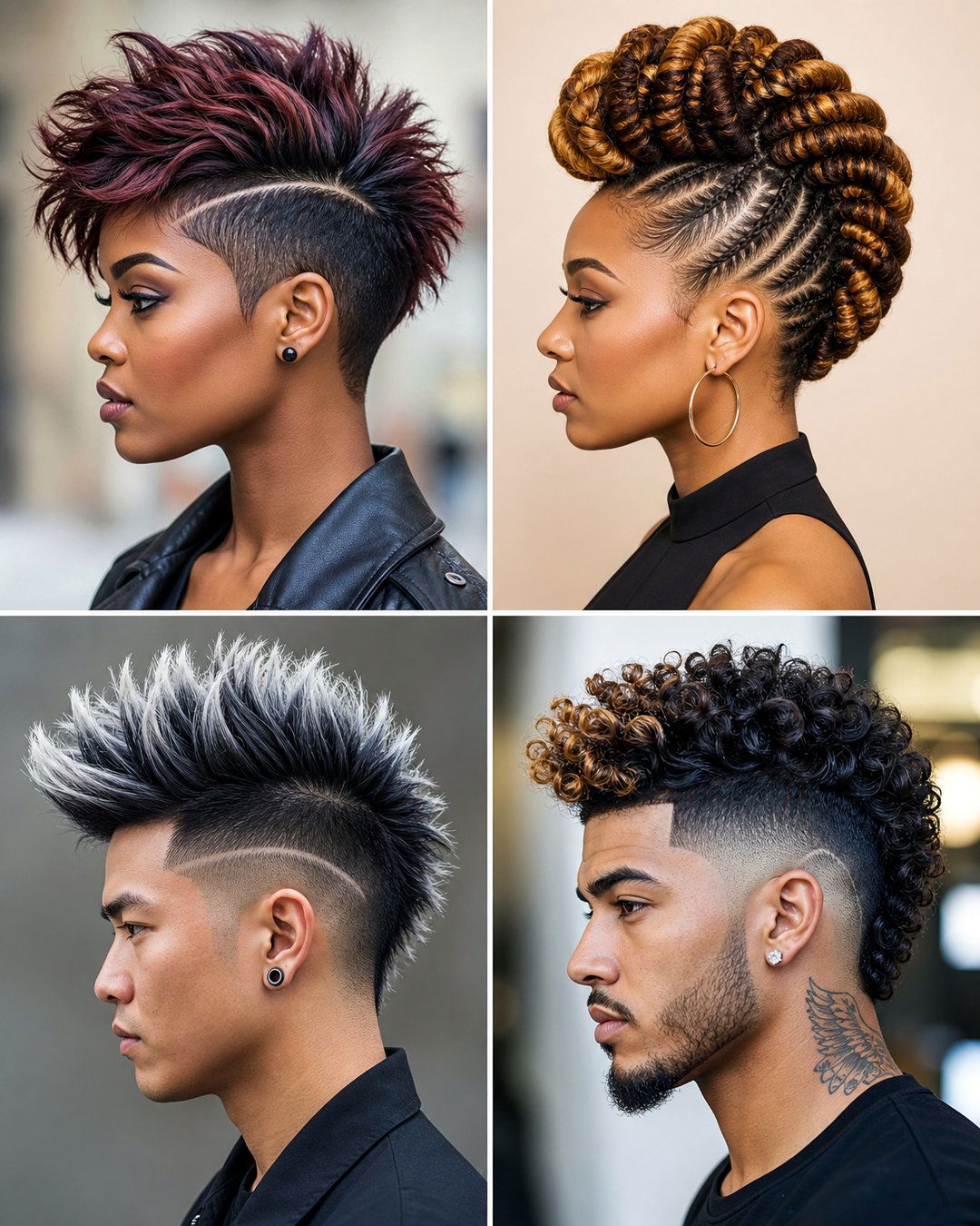25 Mohawk Hairstyles Edgy and Bold Looks for Any Vibe
