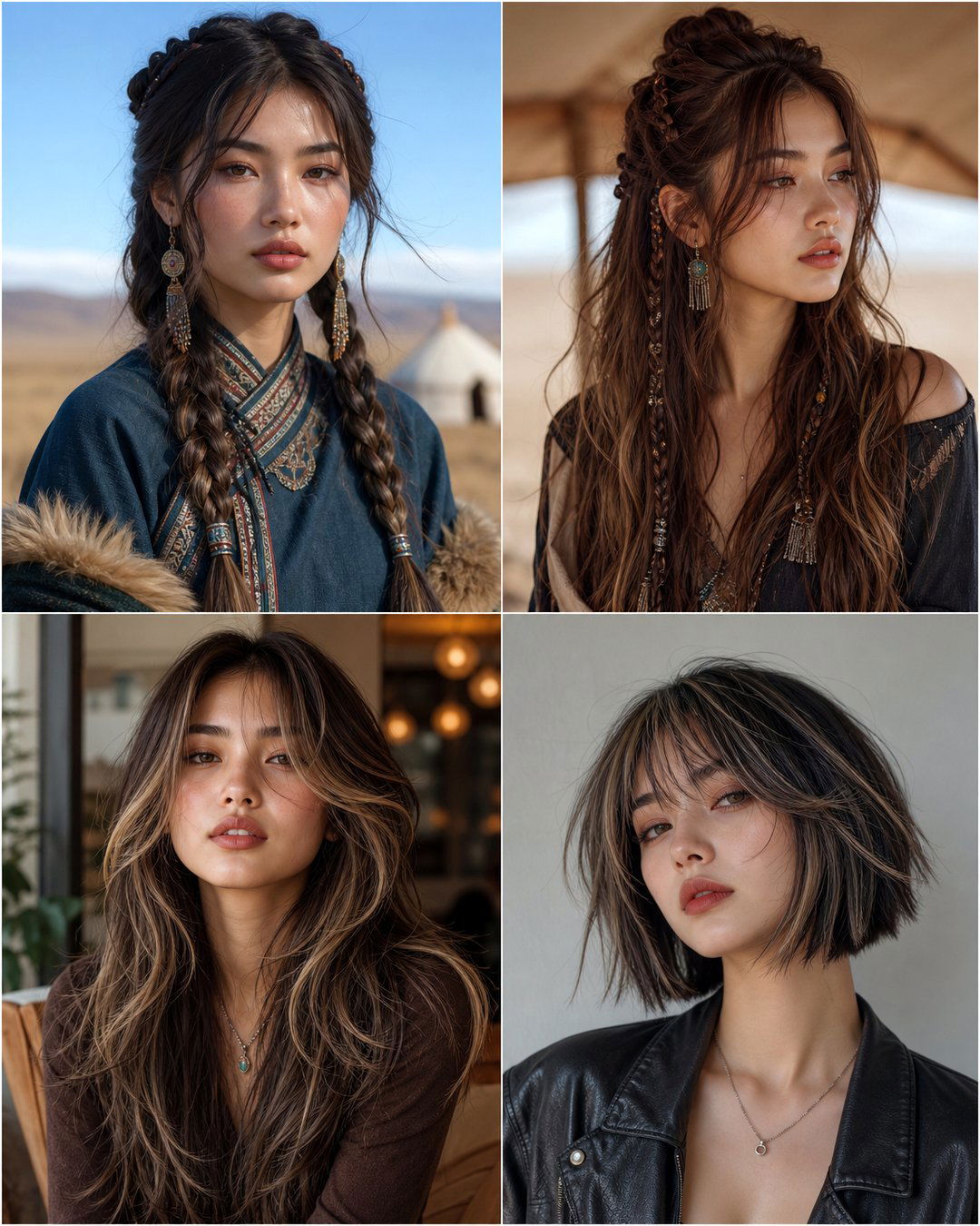 25 Mongolian Hairstyles Traditional and Modern Looks to Try