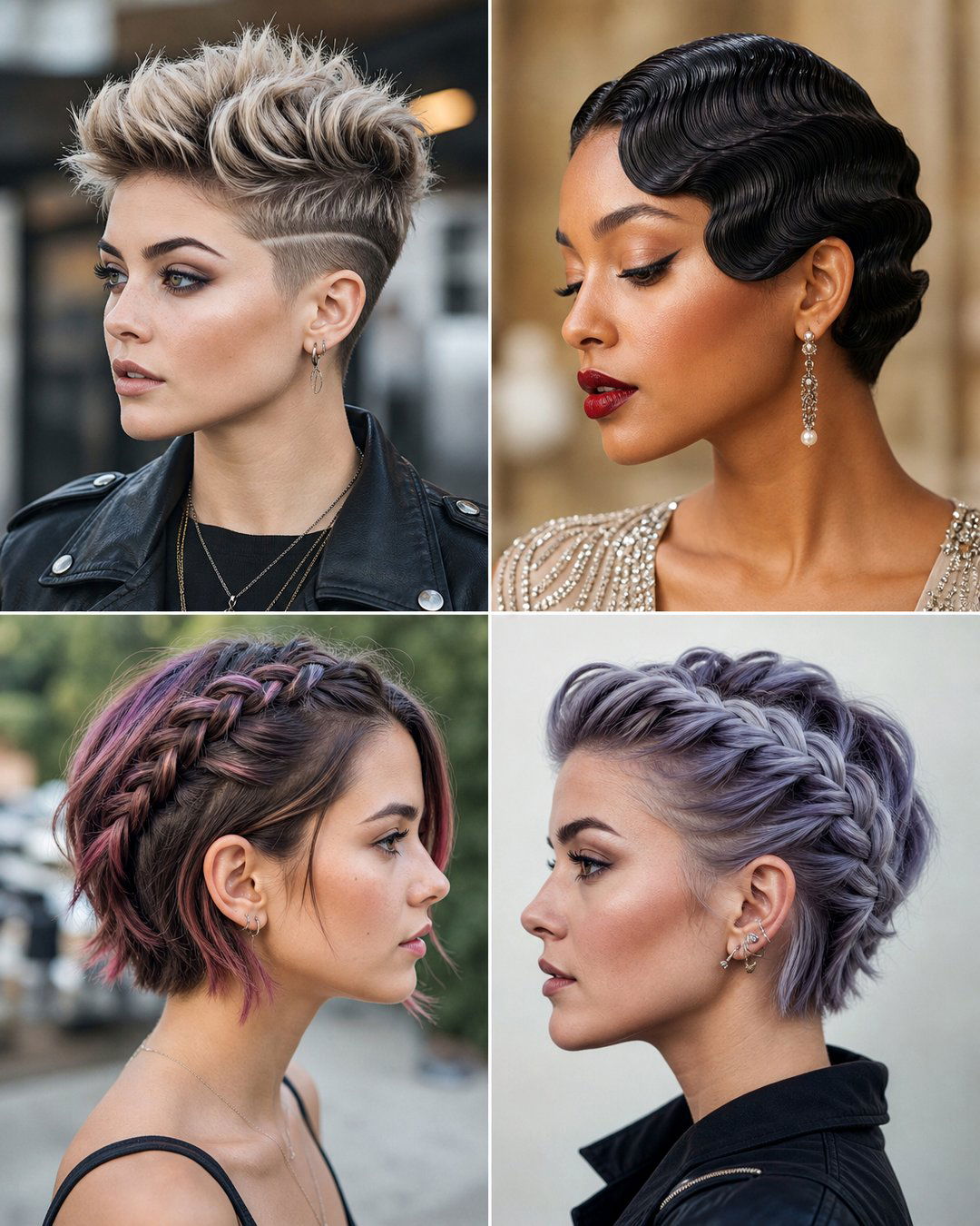 25 Motorcycle Hairstyles for Short Hair Bold Biker Looks