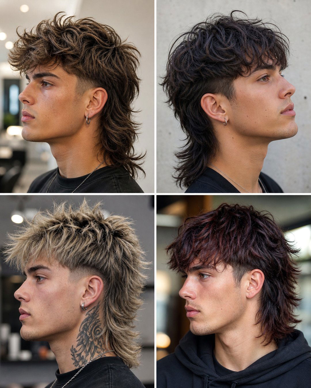 25 Mullet Haircuts Long Hair Low Taper Fade Ideas