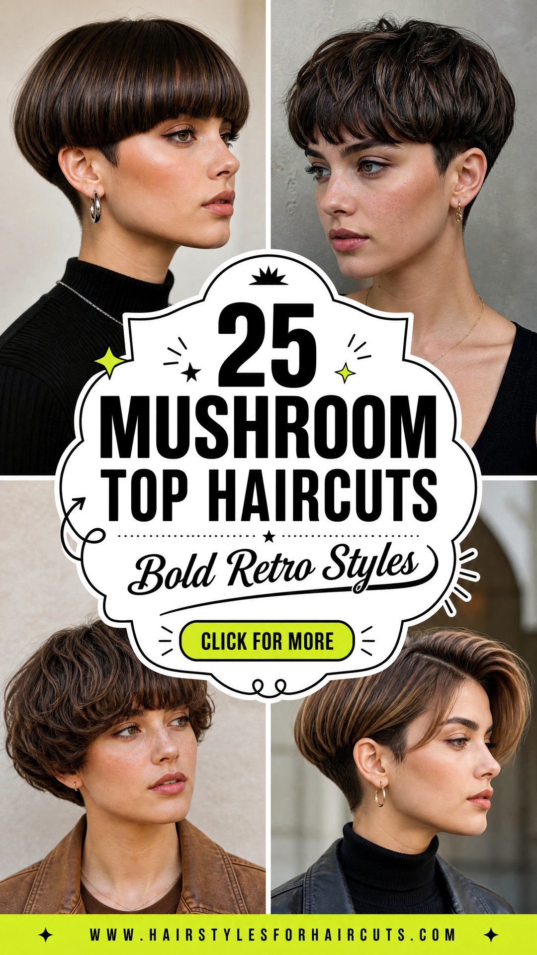 25 Mushroom Top Haircuts Bold Retro Styles to Try - 25 Mushroom Top Haircuts: Bold Retro Styles to Try