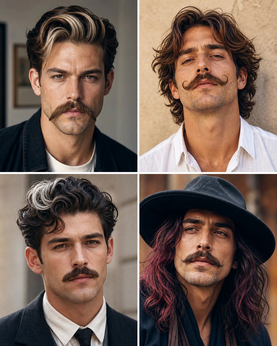 25 Mustache Facial Hairstyles Top Looks for Men