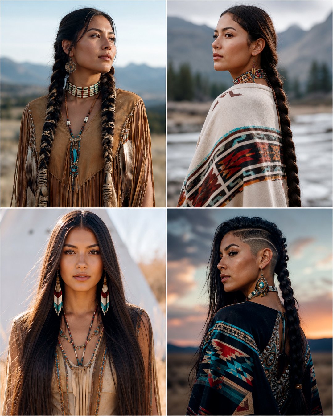 25 Native American Hairstyles Traditional and Modern