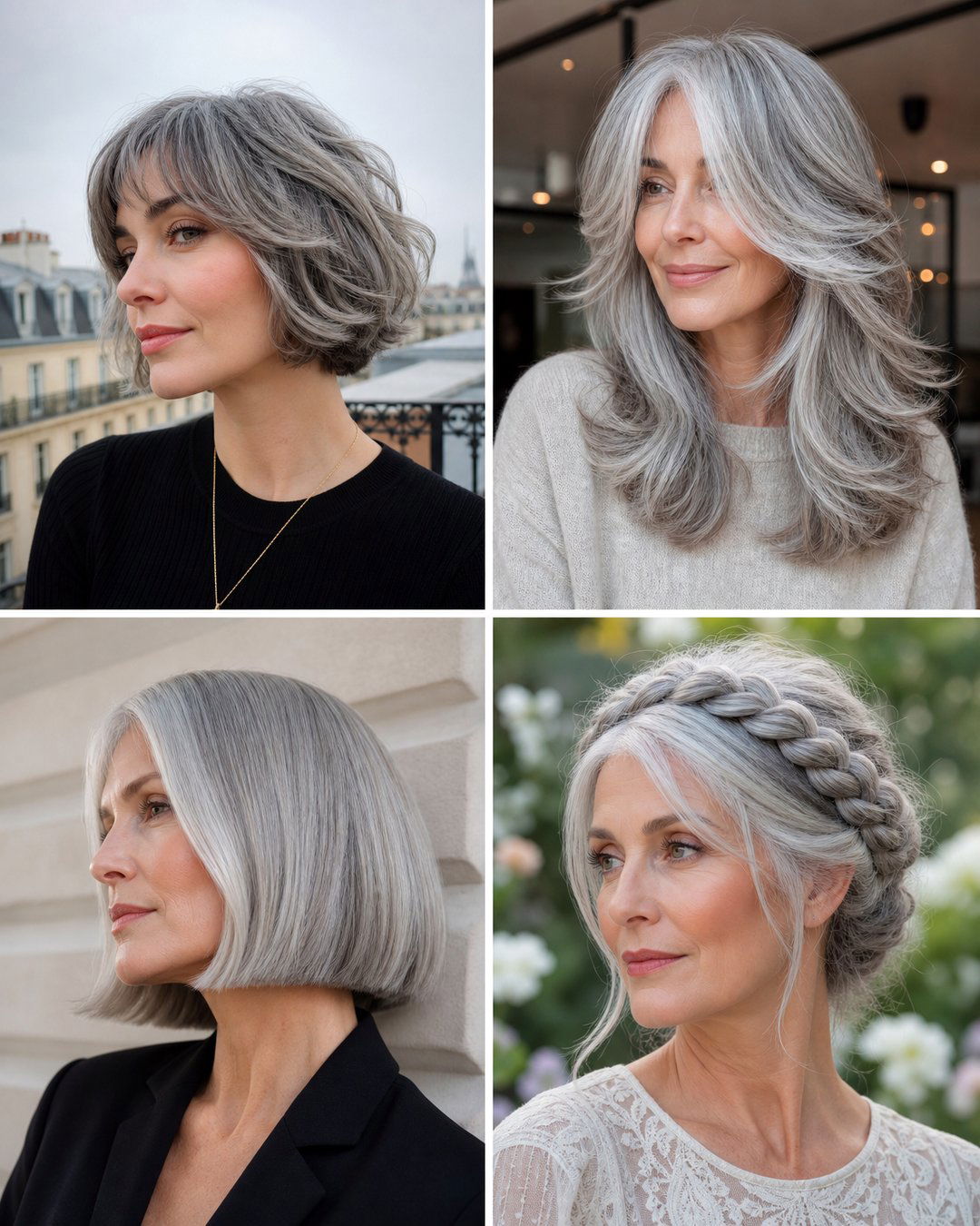 25 Natural Gray Hairstyles Embrace Your Silver Look