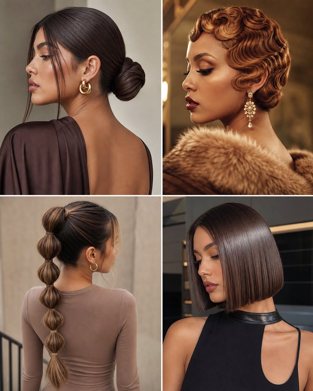 25 New Years Hairstyles Glam Looks for the Big Night