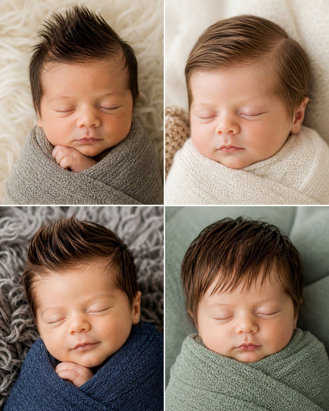 25 Newborn Hairstyles Adorable Looks for Tiny Babies
