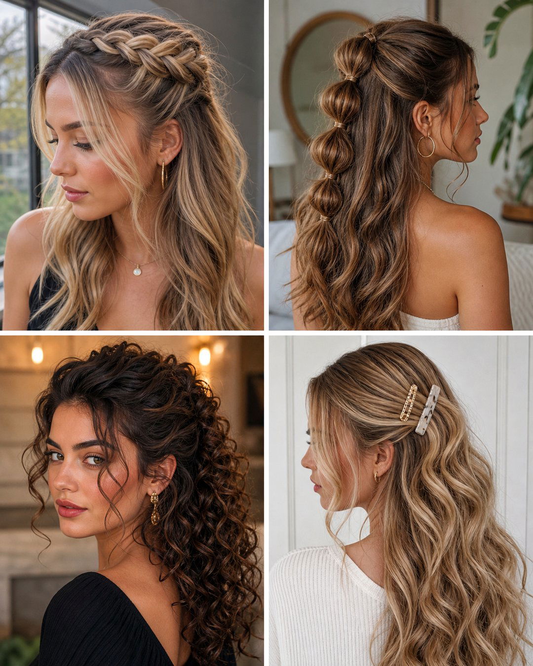 25 Off the Face Hairstyles for Medium Hair to Try