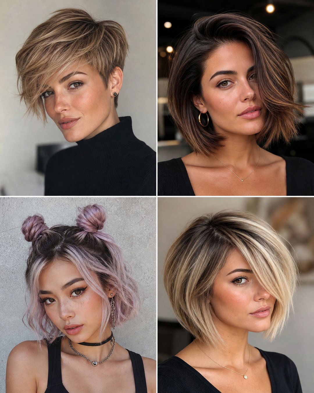 25 Off the Face Hairstyles for Short Hair to Try Now