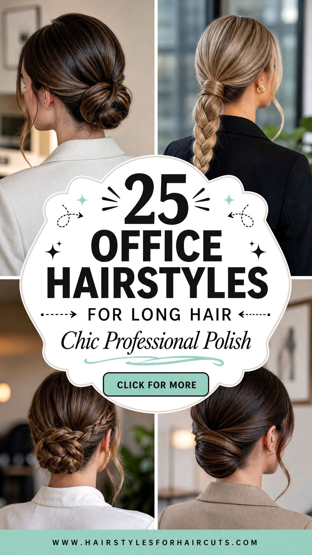 25 Office Hairstyles for Long Hair Chic and Professional - 25 Office Hairstyles for Long Hair: Chic & Professional