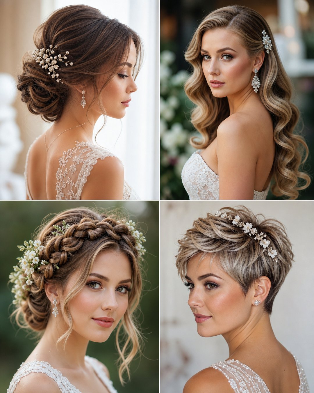25 Pictures of Bridal Hairstyles for Your Big Day