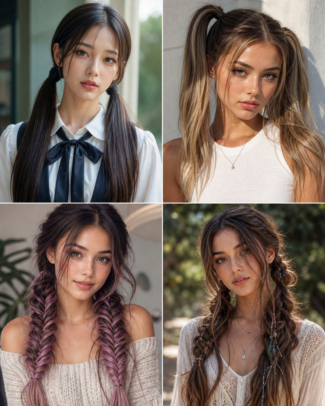 25 Pigtail Haircuts to Inspire Your Next Bold Style