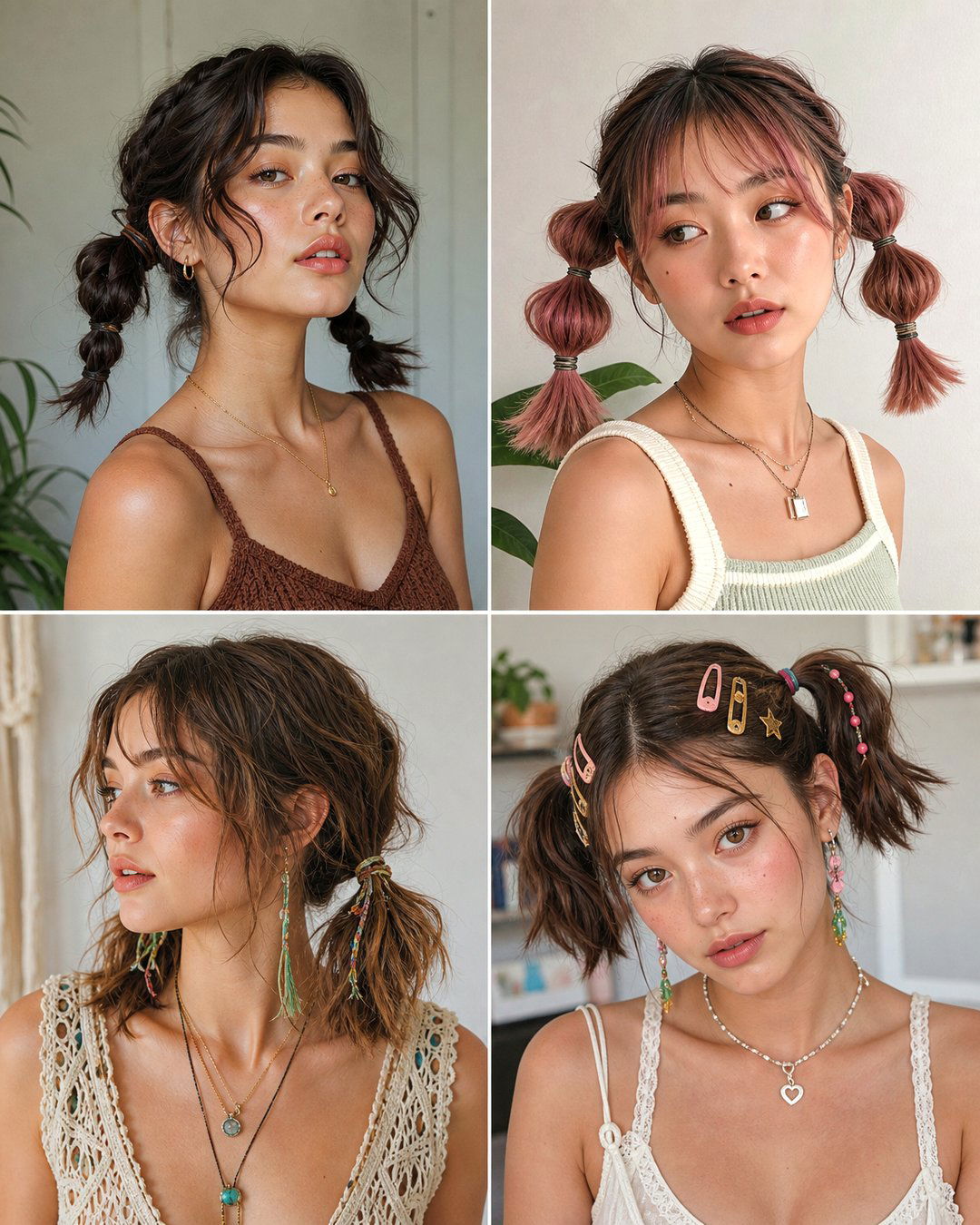25 Pigtail Hairstyles for Short Hair to Try Today