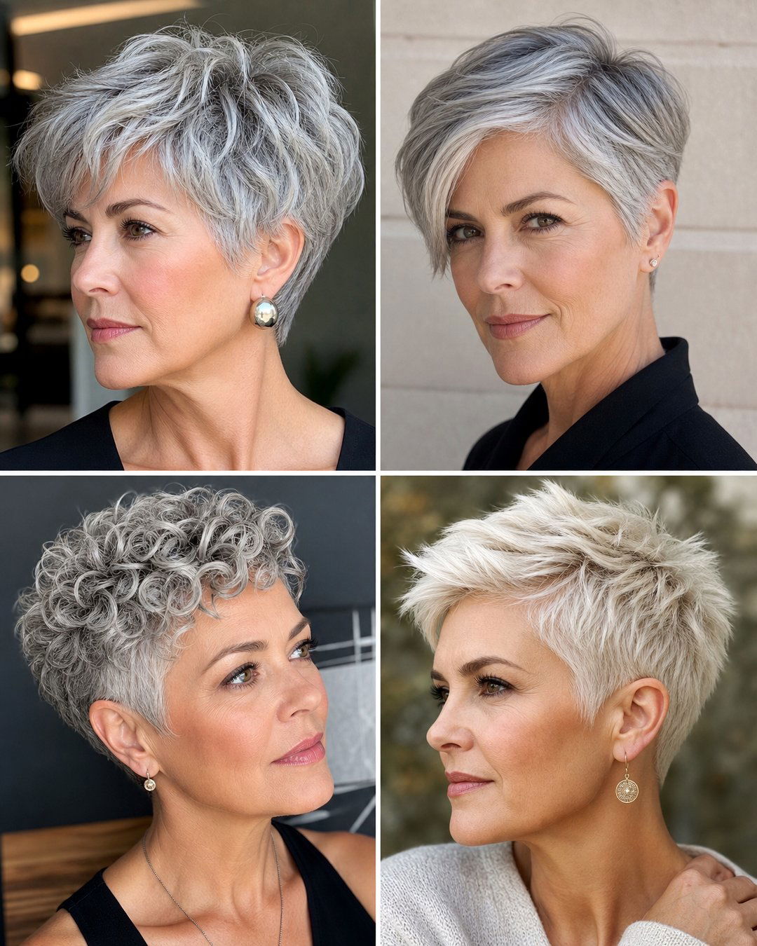 25 Pixie Haircuts Short Grey Hair Styles to Try