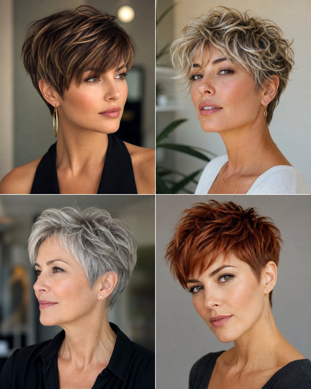 25 Pixie Haircuts for Wavy Hair Over 50 Styles