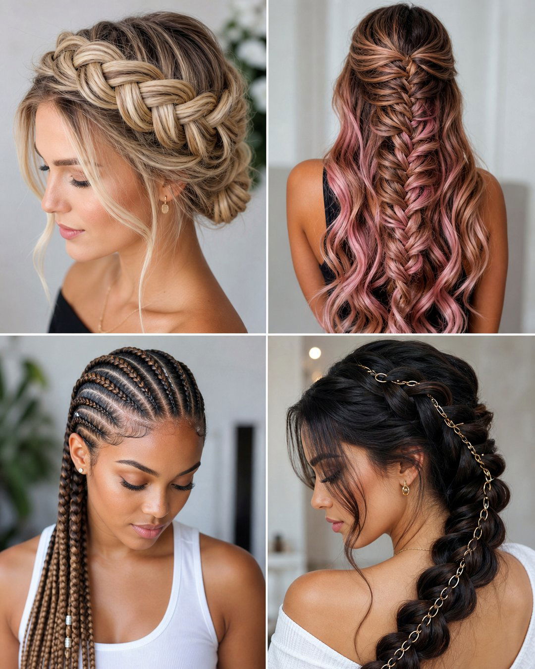 25 Plaits in Hairstyles to Elevate Your Braided Look