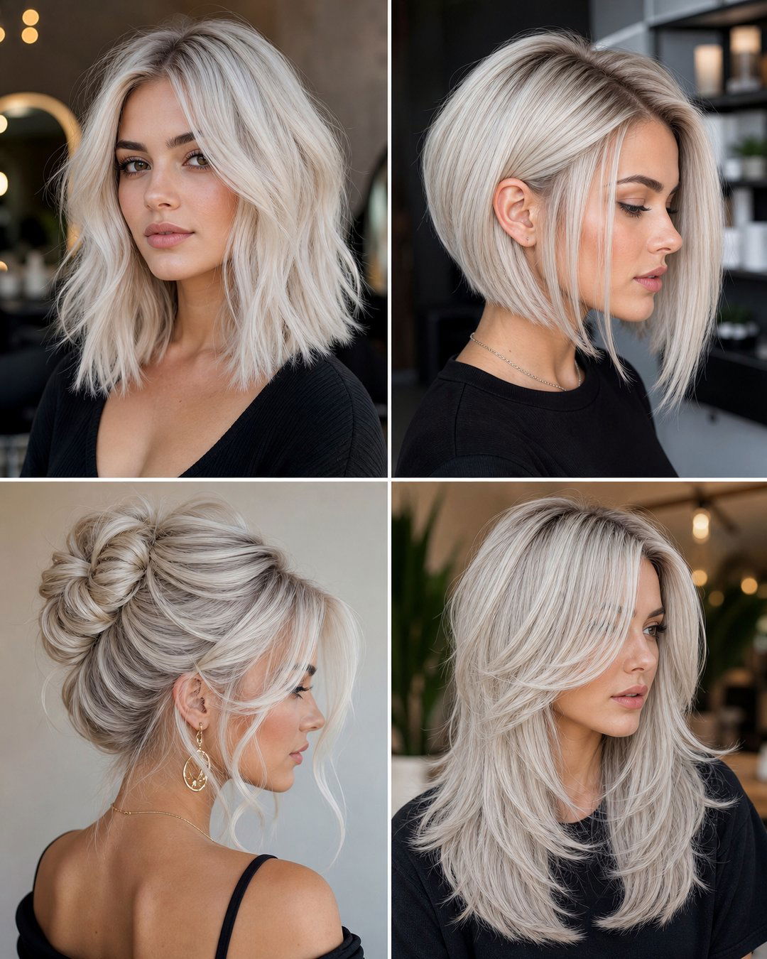25 Platinum Hairstyles Stunning Icy Looks to Try Now