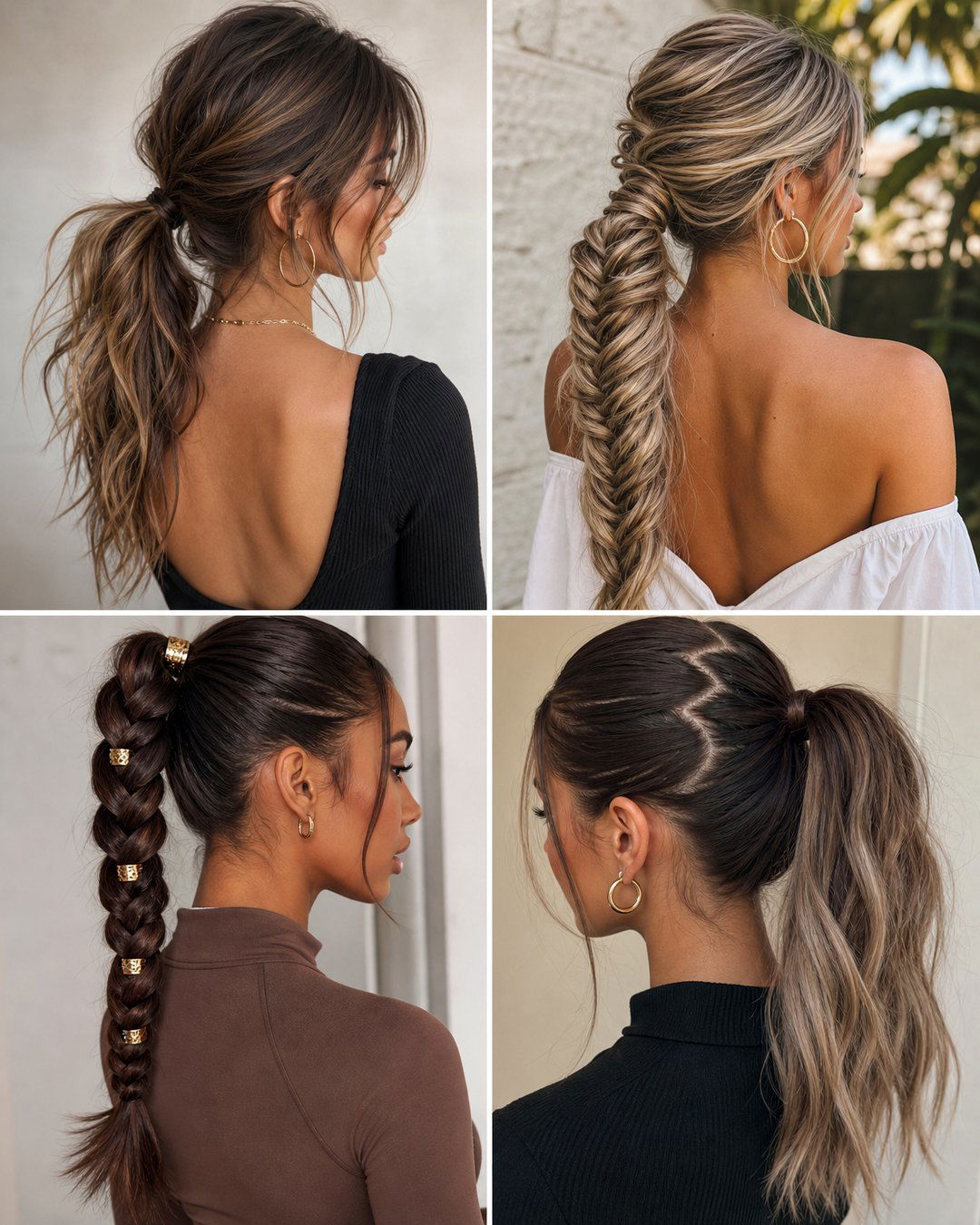 25 Pony Tail Hairstyles Easy and Chic Looks for All