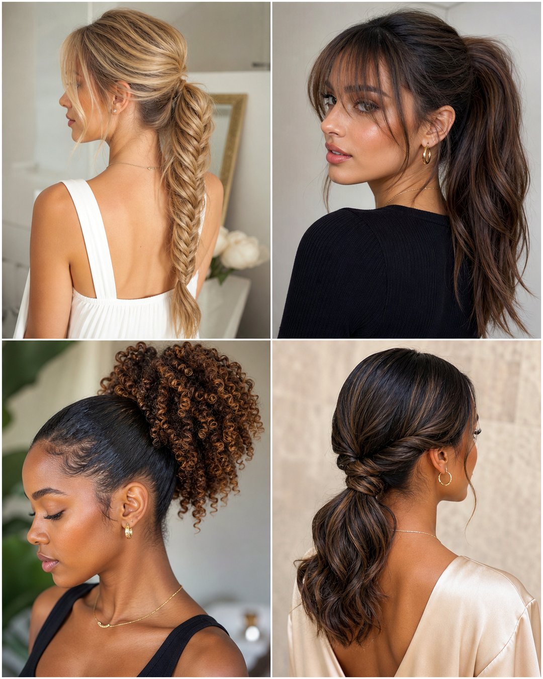 25 Pony Tails Hairstyles Chic and Easy Looks to Try