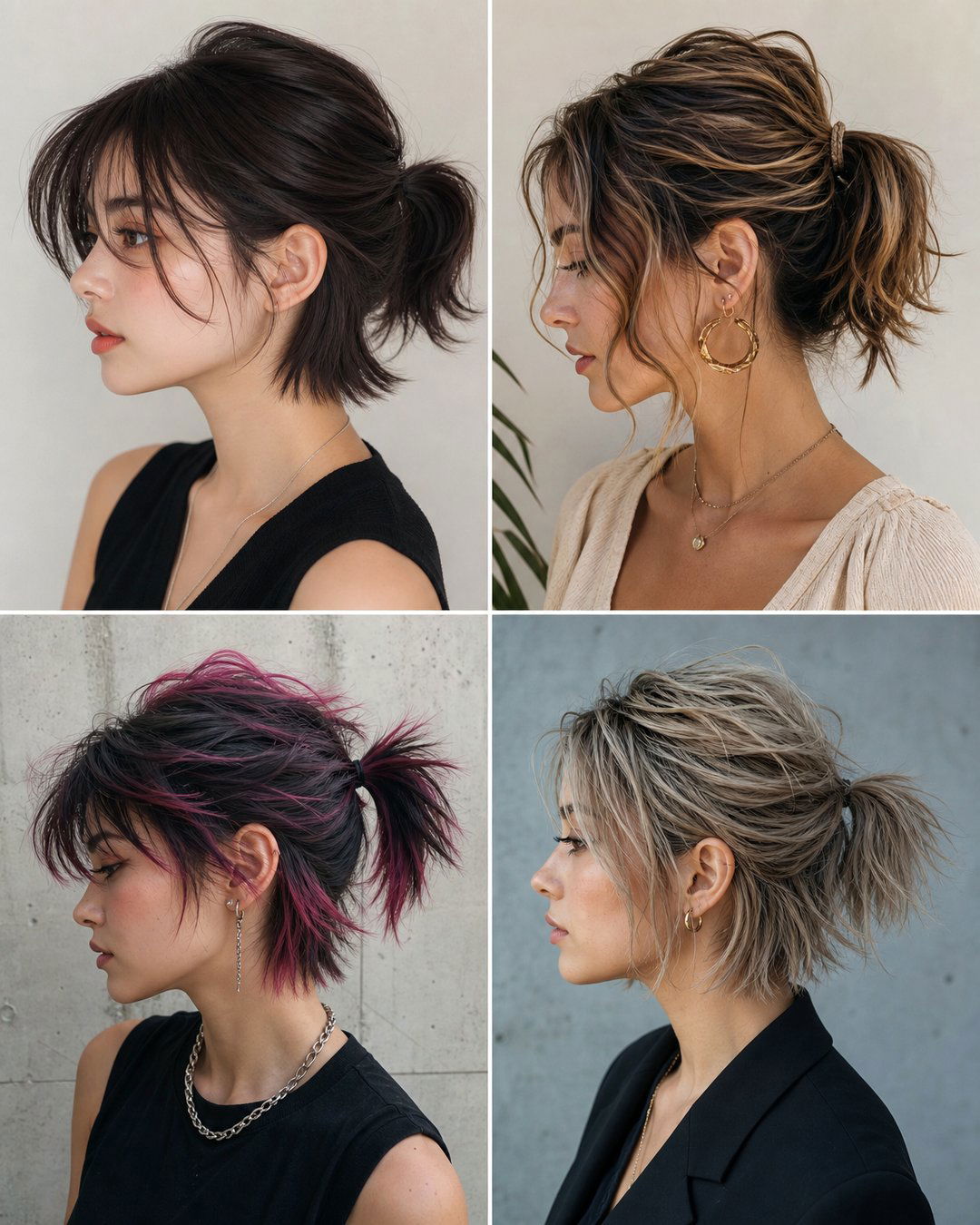 25 Ponytail Haircuts Method for Short Hair Easy Styles