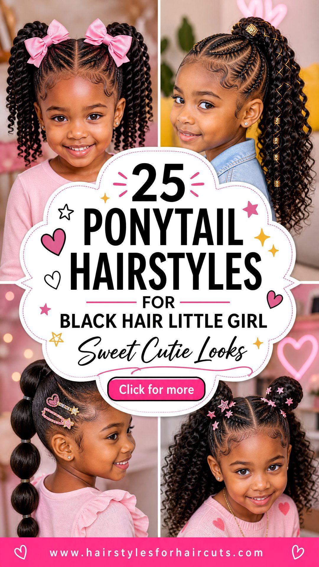 25 Ponytail Hairstyles for Black Hair Little Girl Cuties - 25 Ponytail Hairstyles for Black Hair Little Girl Cuties