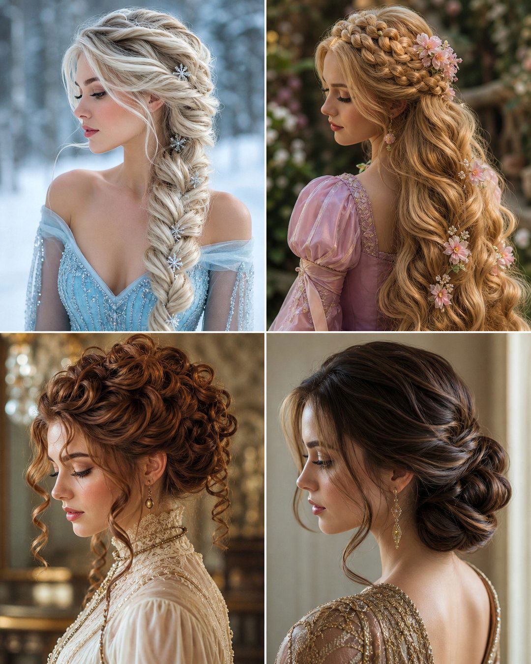 25 Princess Hairstyles for a Magical Elegant Look