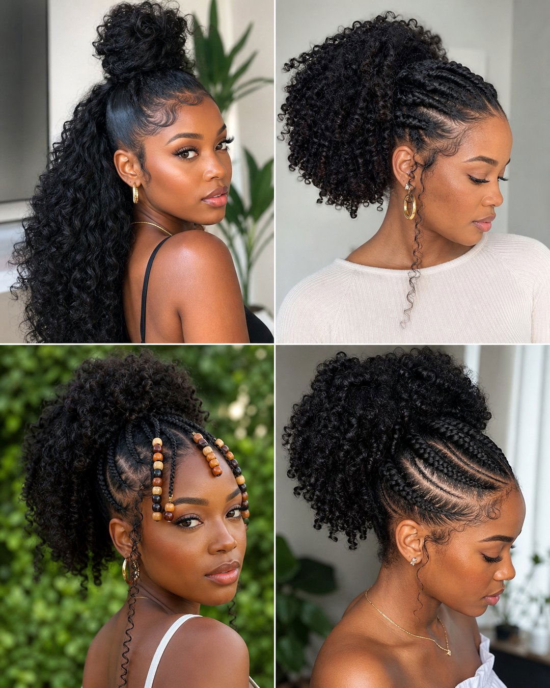 25 Puff Ponytail Hairstyles for Black Hair to Try