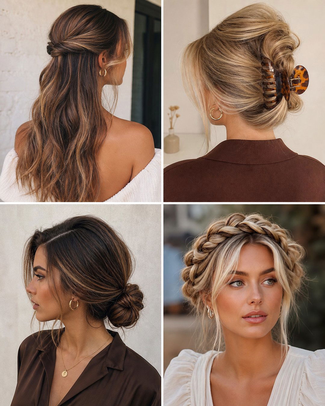 25 Quick Easy Hairstyles for Medium Length Hair