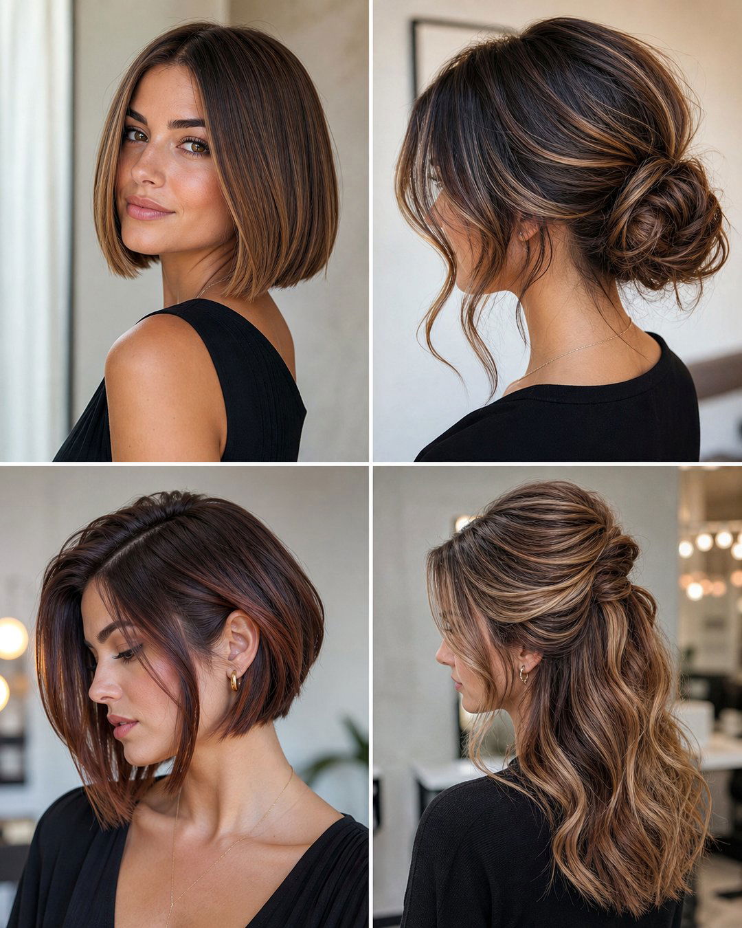 25 Quick Easy Hairstyles for Short Thin Hair Ideas