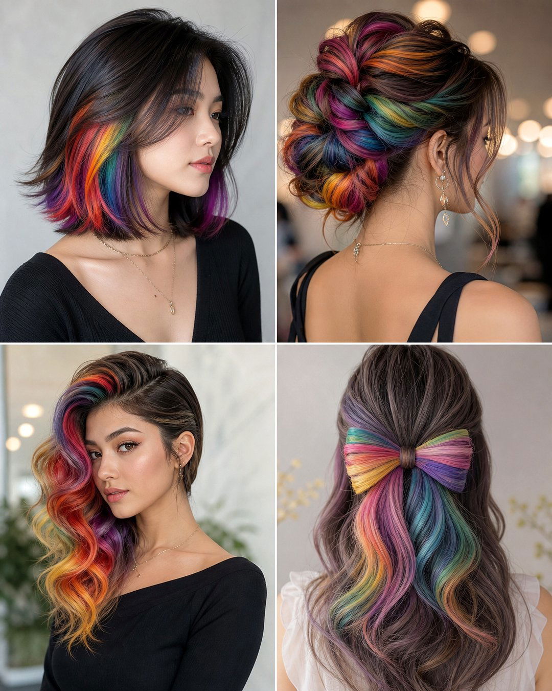25 Rainbow Hairstyles Vibrant Color Ideas to Try