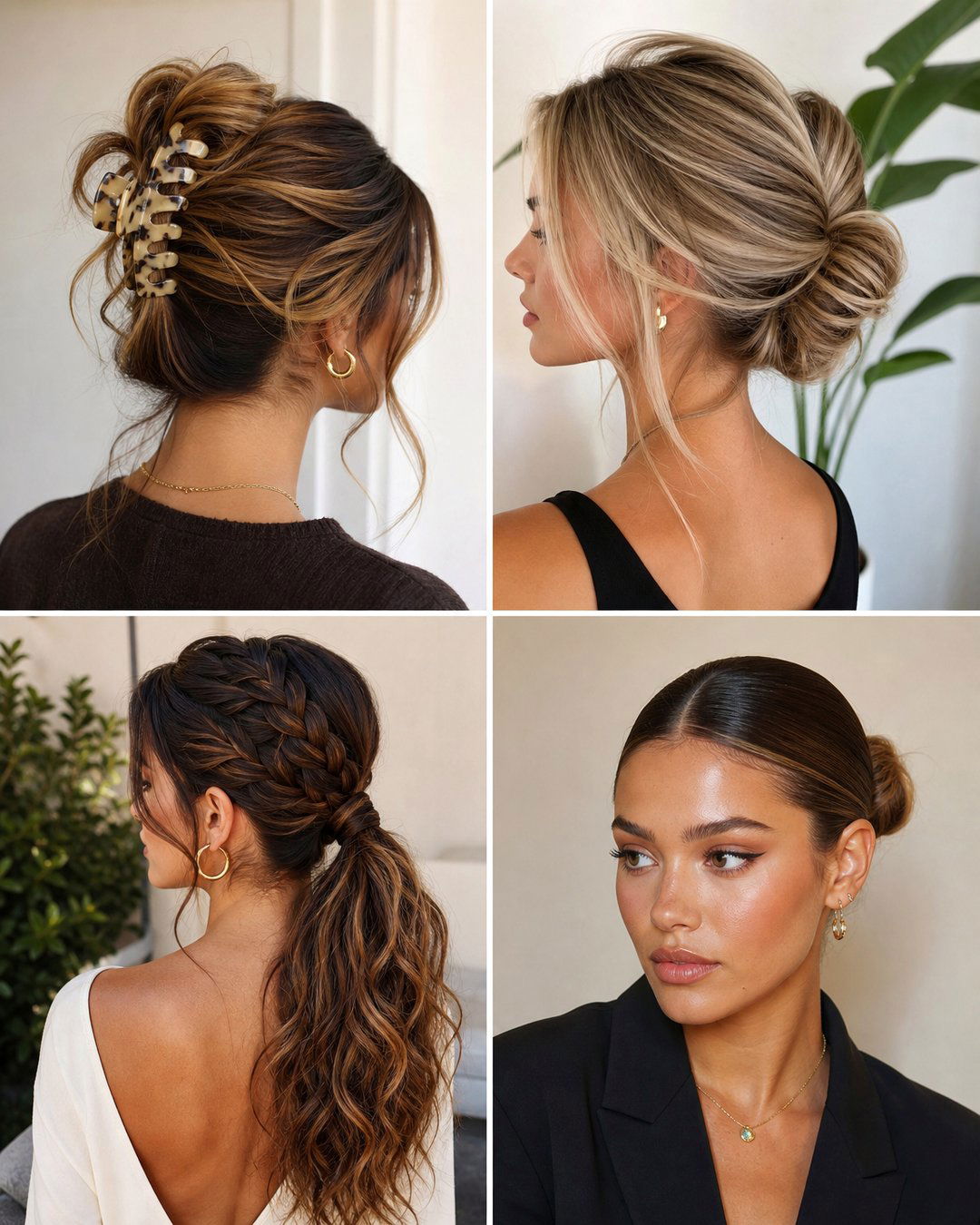 25 Really Easy Hairstyles You Can Do in Minutes