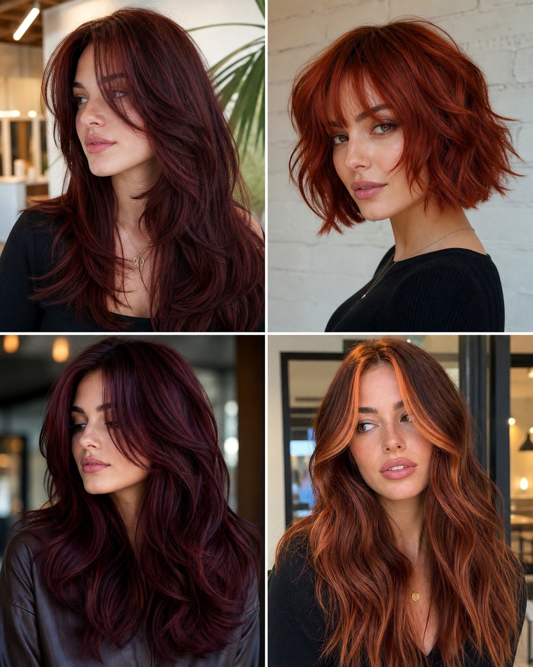 25 Red Color Hairstyles Stunning Shades to Try