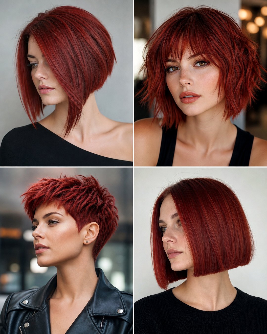 25 Red Hair Short Haircuts Fiery Bold Styles