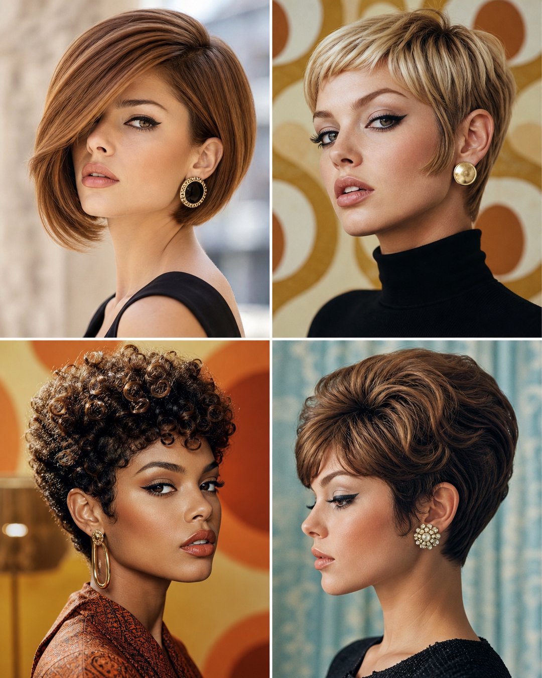 25 Retro 60s Hairstyles for Short Hair Vintage Vibes