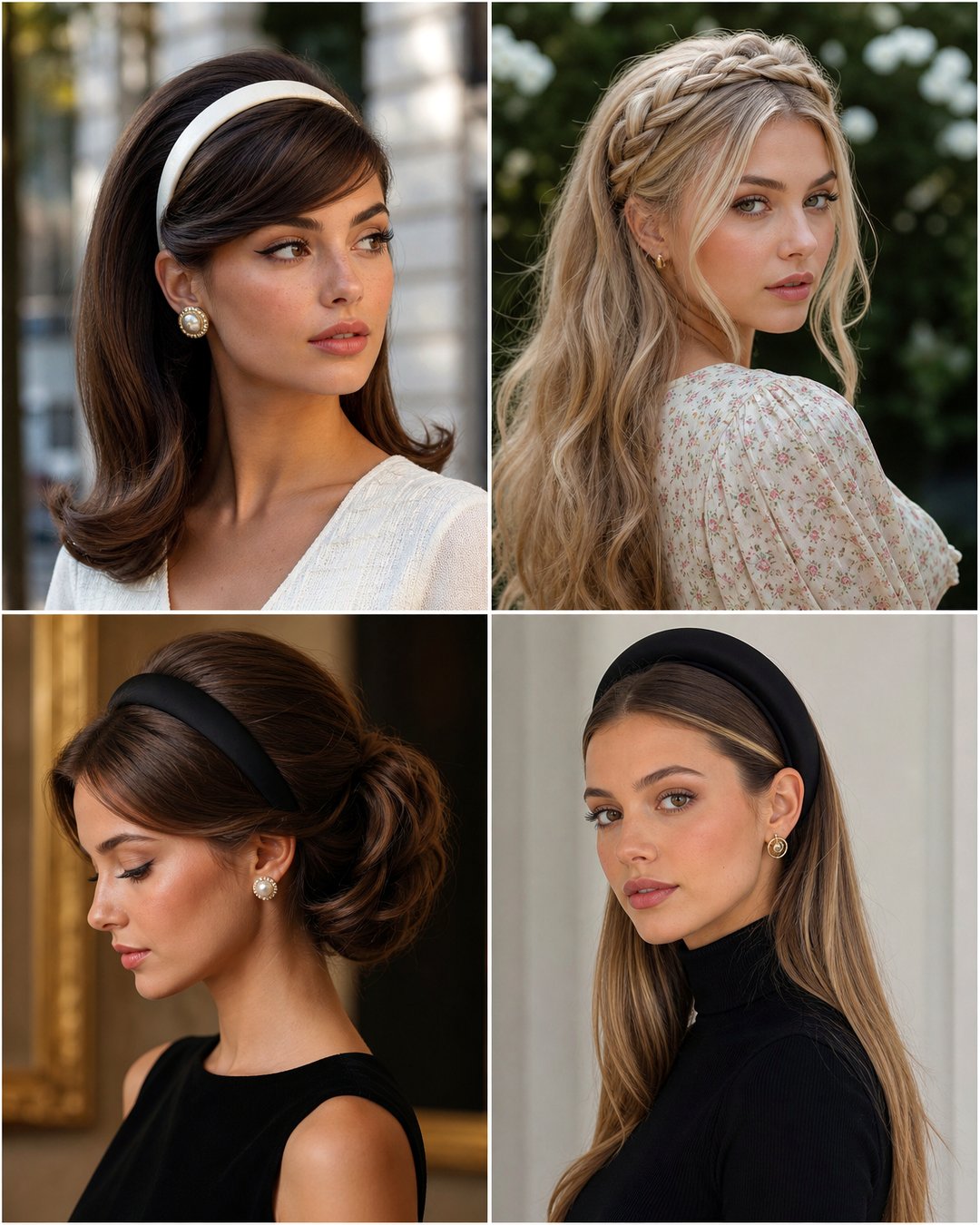 25 Retro Long Hair 60s Hairstyles With Headbands