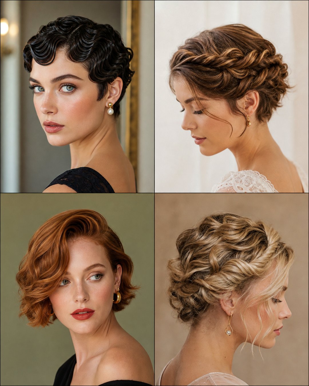 25 Romantic Hairstyles for Short Hair Sweet and Chic