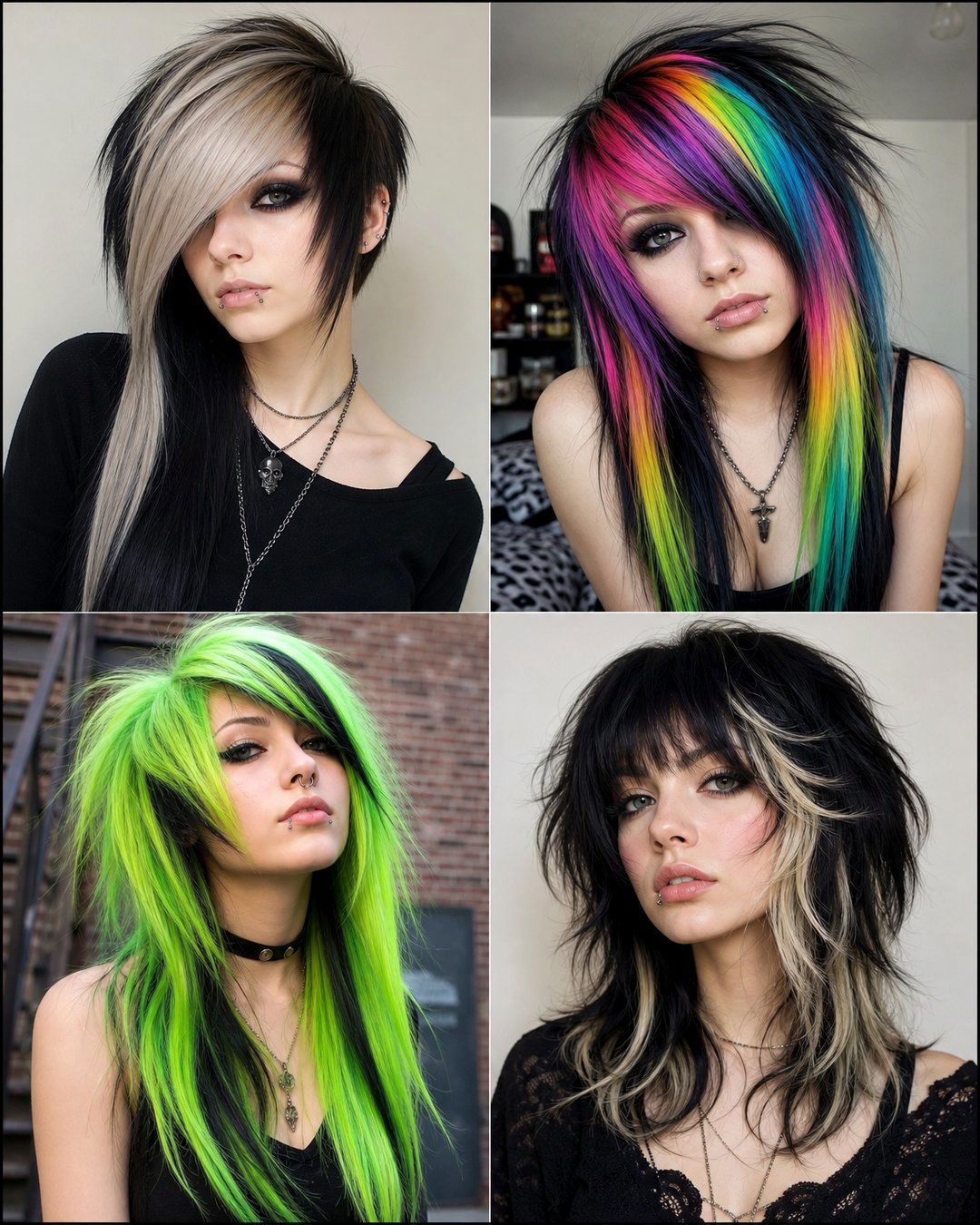 25 Scene Girl Haircuts Edgy Emo-Inspired Styles to Try