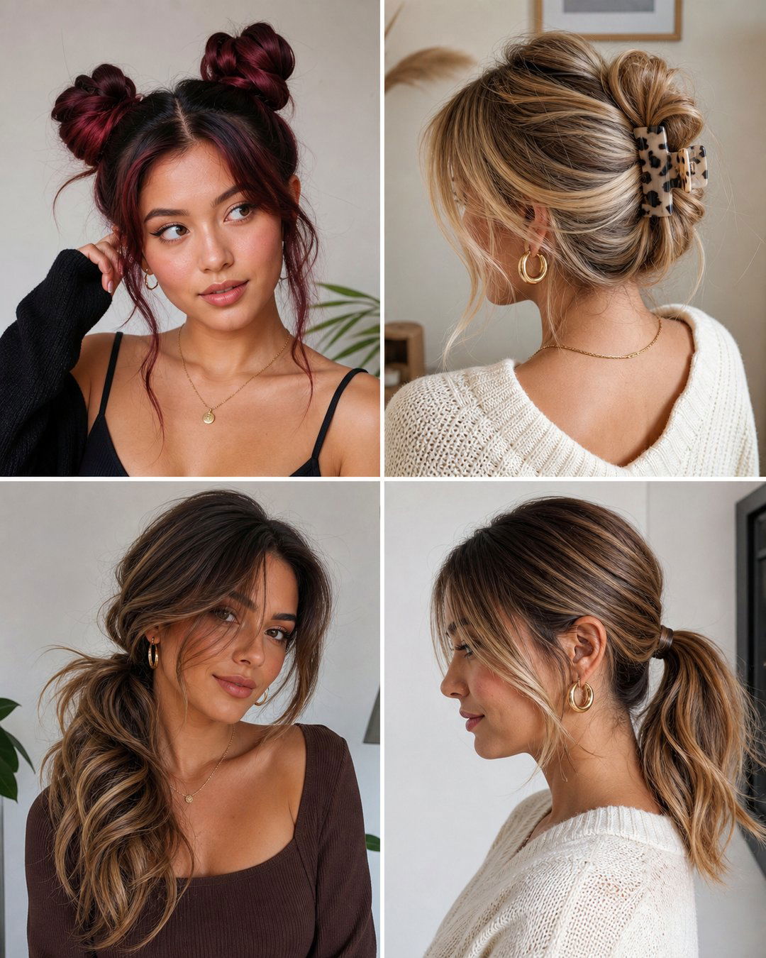 25 School Easy Hairstyles for Long Hair Quick Daily Looks