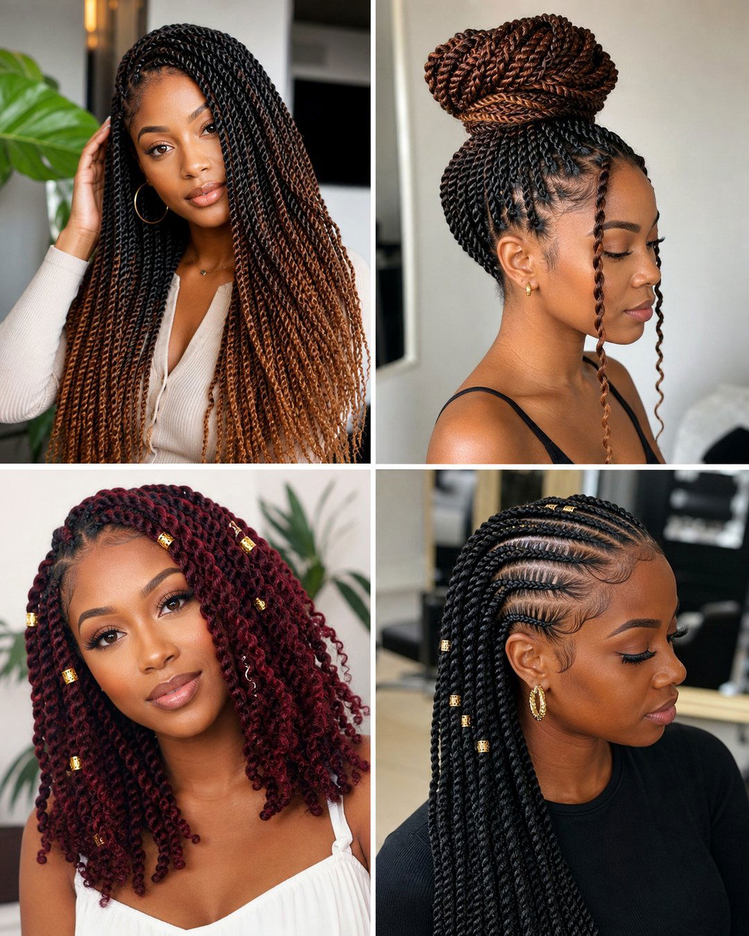 25 Senegalese Twist Hairstyles to Inspire Your Look