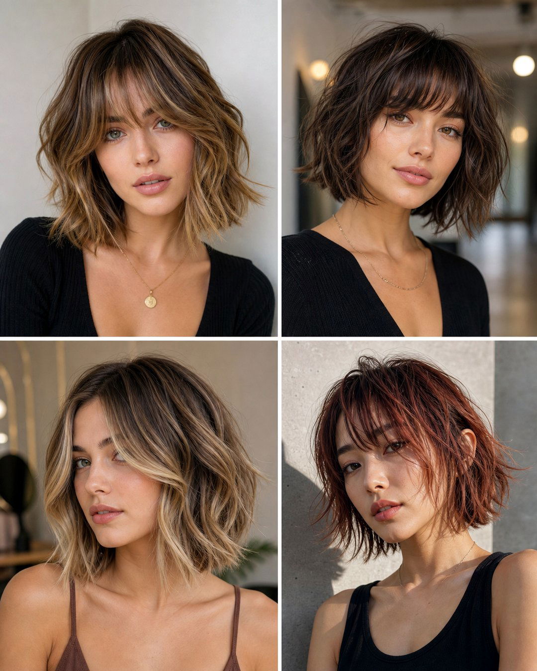 25 Shaggy Bob Haircuts for Fine Hair Volume Boost