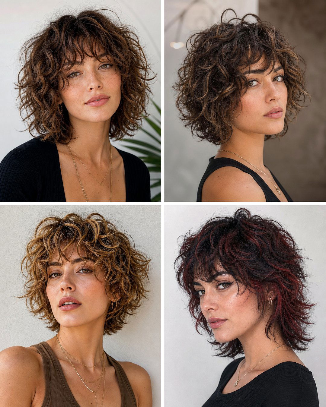25 Shaggy Haircuts for Fine Curly Hair Volume Ideas